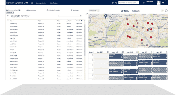 Planifiez vos rendez-vous clients avec EXANERGY Routes