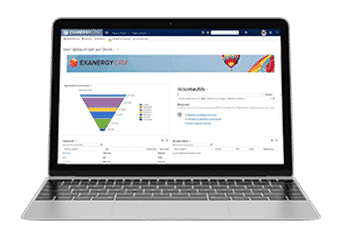 CRM Exanergy logiciel de gestion de la relation client