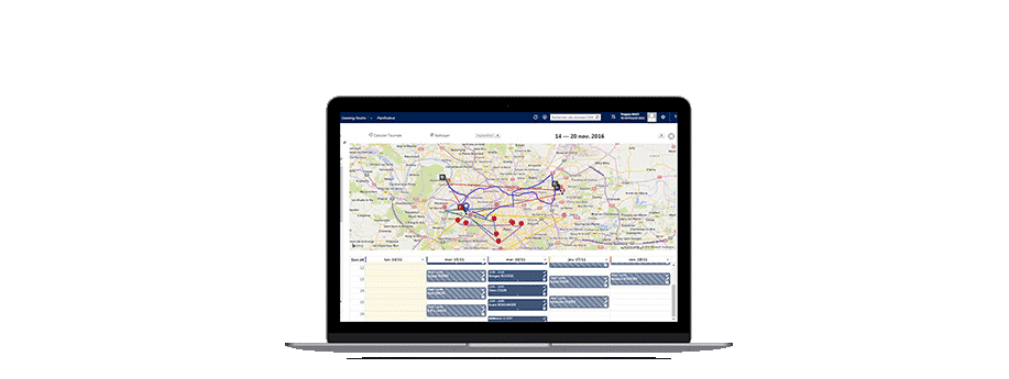 EXANERGY Routes, un logiciel de gestion des tournées commerciales