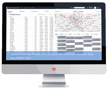 Exanergy Routes, le logiciel de gestion et d'optimisation de vos tournées commerciales